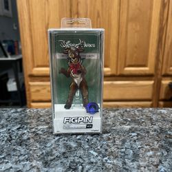 Disney Parks  Figpin #1476 Christmas Parade Reindeer.  Brand new factory sealed.  