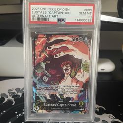Eustass Captain Kid #099 Royal Blood PSA 10