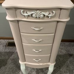 Pink Jewelry Armoire