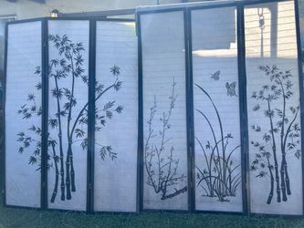 Set of room dividers