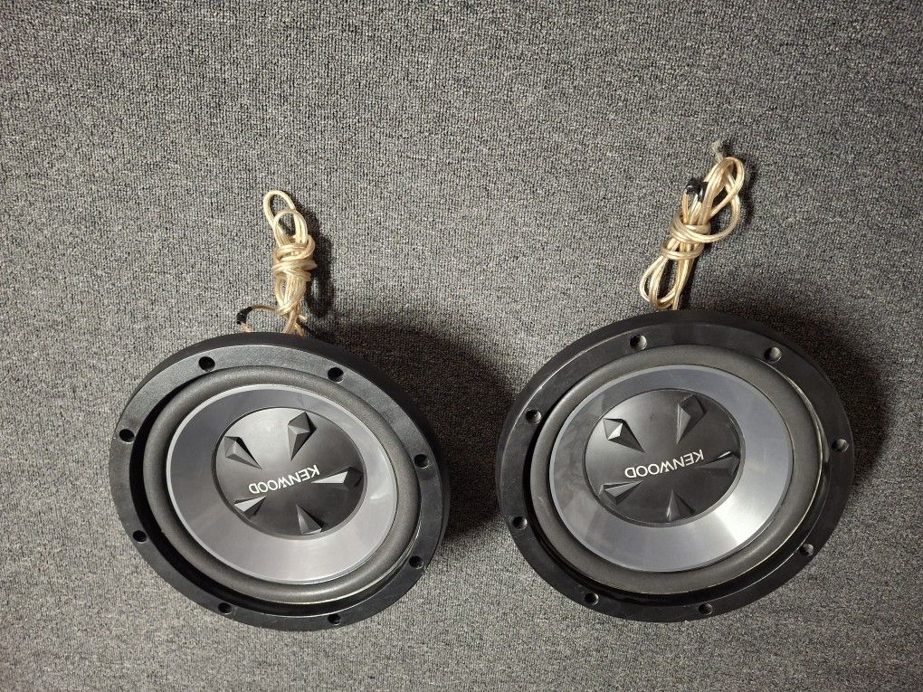 12" Kenwood Speakers In Excellent Conditions,$130