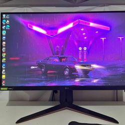 27" LG UltraGear 1440p (2k) Nano IPS 1ms 165Hz HDR Monitor with G-SYNC