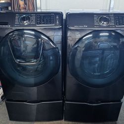 Black Samsung Washer And Gas Dryer. Would DELIVER