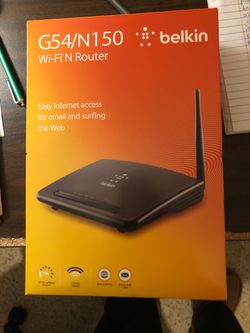 New WiFi router
