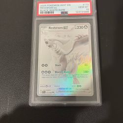 Pokemon Reshiram Psa10 
