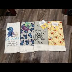 Stitch And Winnie’s Pooh Kitchen Towels