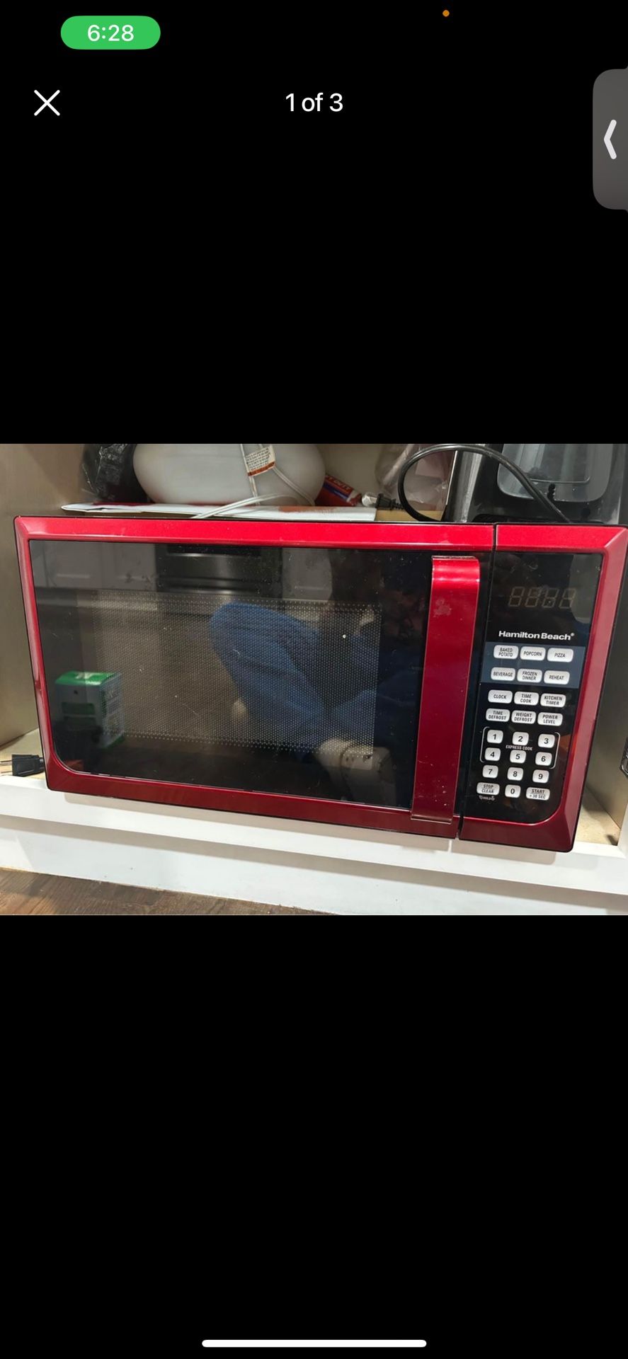 RED MICROWAVE