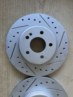 Mercedes C300 15-21 Rear Drill Slot Geomet Rotors Ceramic Brake Pads 