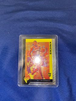 Rj Barrett rookie FLUX card