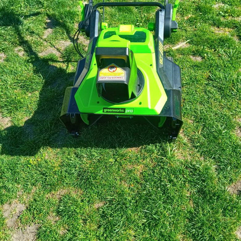 Green works Electric Snow Blower