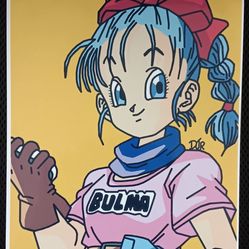 Brilliant Bulma Print