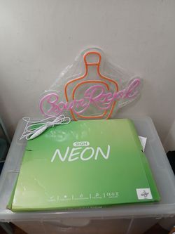 Neon light Royal Crown (Canadian whiskey) New!
Only 10 dollars. 
Incredible deal.