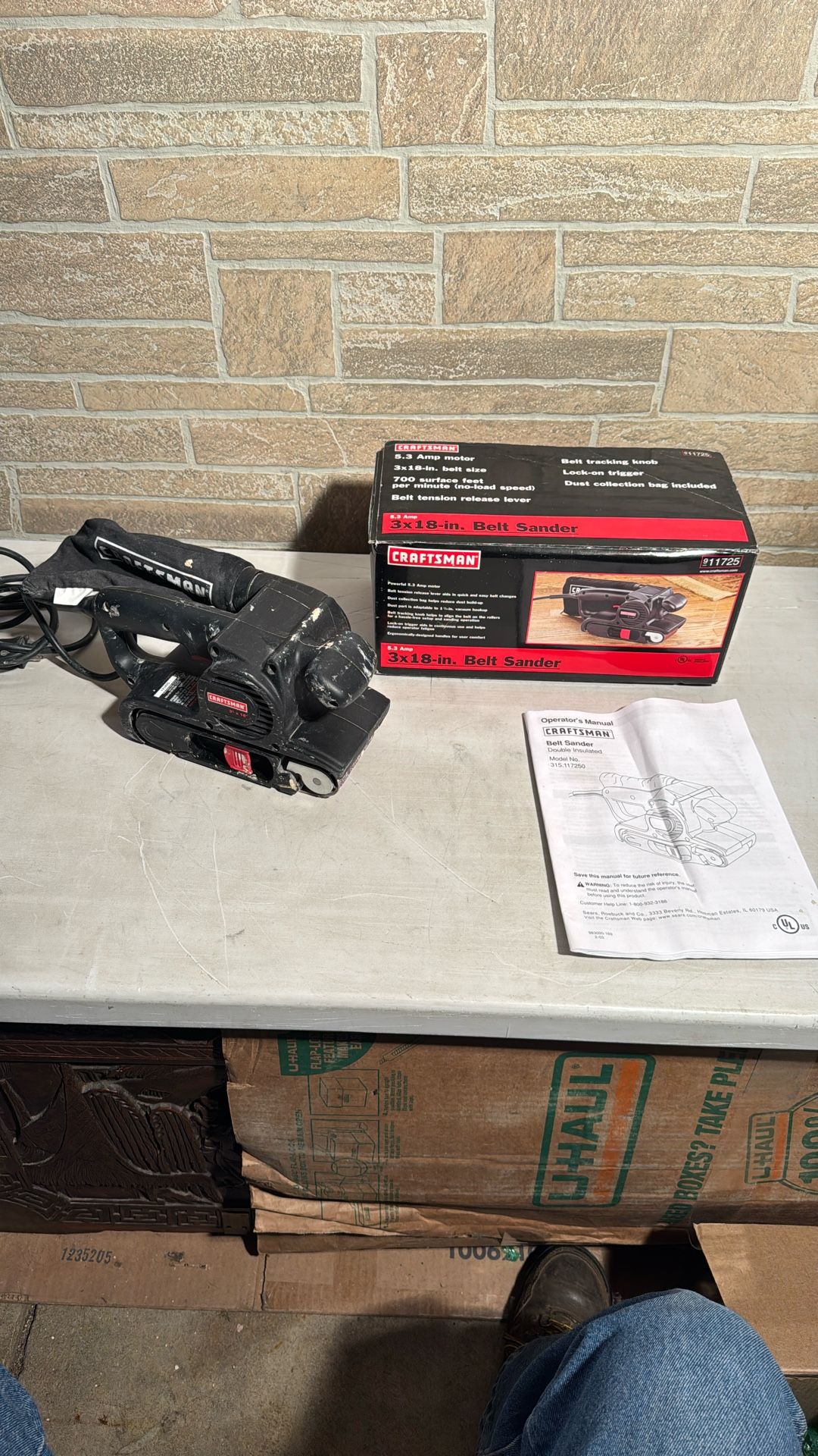 Craftsman 3x18-in. Belt Sander