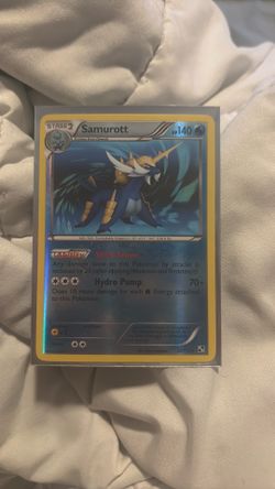 Samurott pokemon card