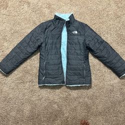 The North Face Reversible Mossbud Swirl Jacket (Girls) - L/G (14/16)