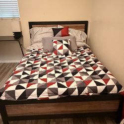 Full Size Mattress and Bed frame