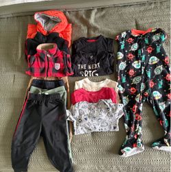 Toddler Boy Clothing Bundle Mixed Brands size 18 months
