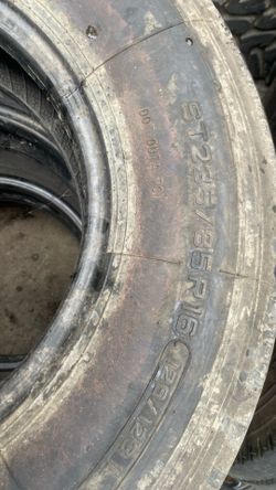 4 Used Triler Tires Size ST 235/85/16    14 PR