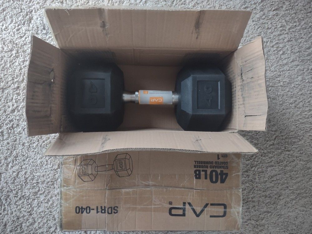 Cap 40lbs. dumbbells (Pair)