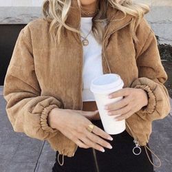 brown Corduroy Jacket 