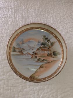 Hand Painted Nippon Dish