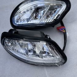 LED Head Light Kit For EZGO Freedom TXT /t48 2014-UP Gas or Electric Golf Cart Models Front Replace 12V headlights Light Kit Assembly For EZGO Freedom
