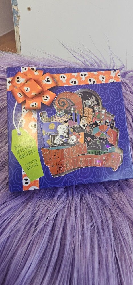 Disney Holloween Haunted Mansion Holiday Nightmare Before Christmas Pin