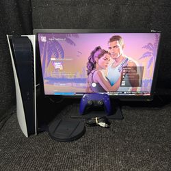 Ps5 Digital 1TB Console with Controller Cables Stand & Box