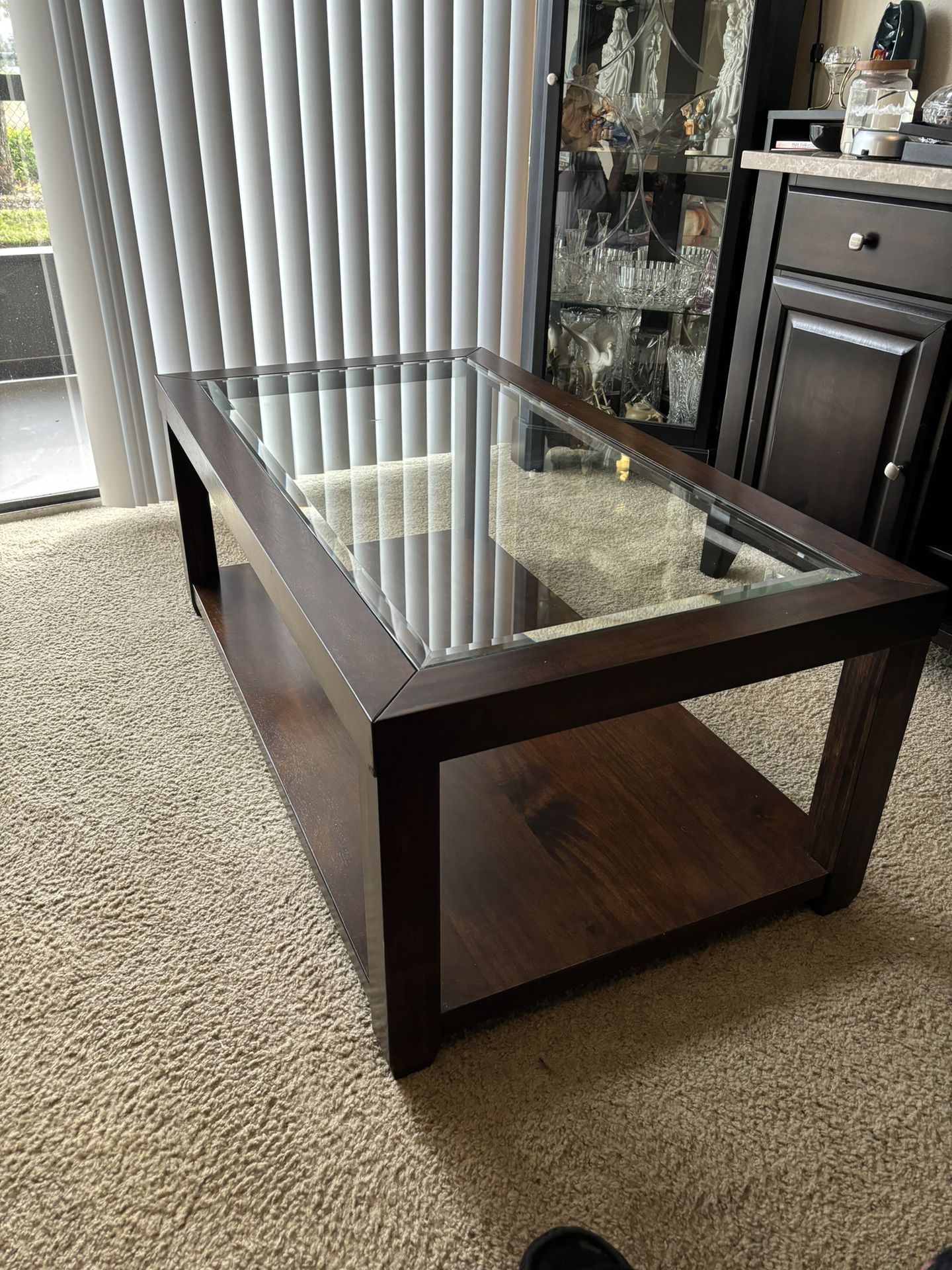 Beveled Coffee Table