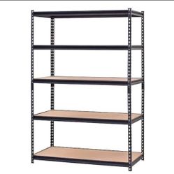 Heavy Duty 5 Tier Metal Storage Shelf – Garage / Basement Rack