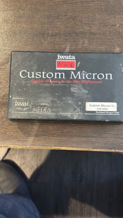 Iwata custom micron airbrush