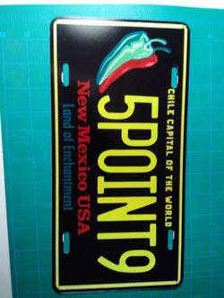 Custom reflective license plates contact for info