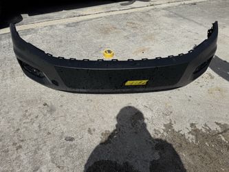 2015 vw Tiguan front bumper cover textured