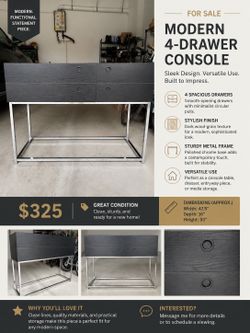 Console table