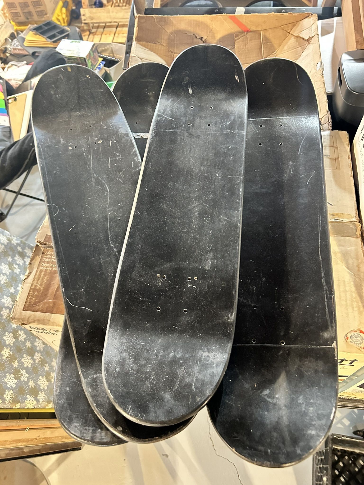 4 Skateboard Decks