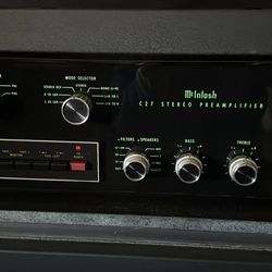 McIntosh C27 Preamp 