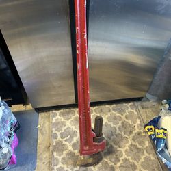 Ridgid 48” Pipe Wrench. Price Reduced