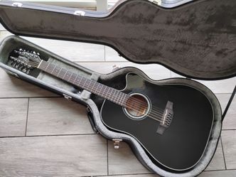 Guitar with case