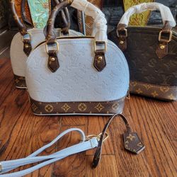 Powder Blue Hand Bag