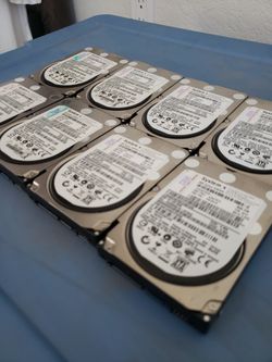 (8) 300GB IBM Server Hard Drives For RAID