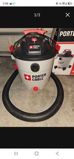 Porter Cable Wet/dry Vac. Box And All Accessories Included.