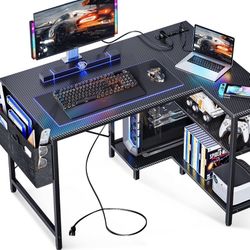 Gaming desk 40 inch Like new L-shaped