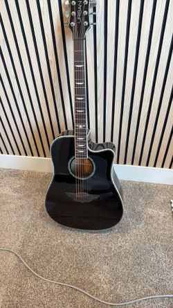 Keith Urban Acoustic Guitar Black