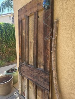 Decorative vintage door