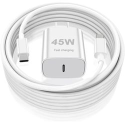 45W USB C Super Fast Charging Block with 6ft Type C Cable Cord