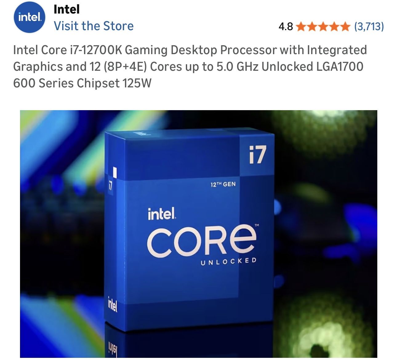 I7 CPU And Other High End Pc Parts Bundle Or Best Offer