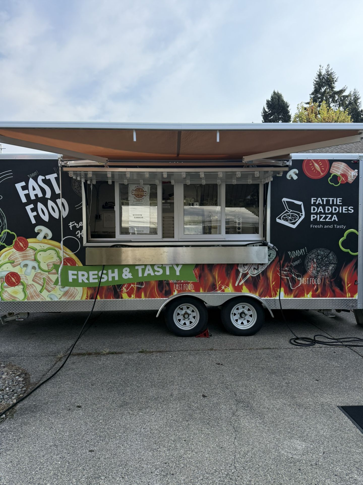 Pizza Trailer New Reduce Price