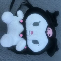 Kuromi Plushy Backpack
