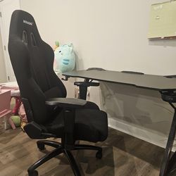 Gaming table and chair