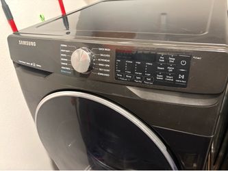 Samsung smart front load washer.  4.5 cu.  Works! Parts